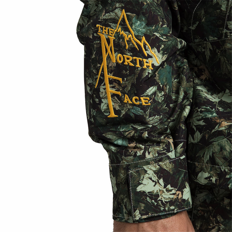The North Face Men’s GTX Mountain Jacket (Misty Sage Fallen Leaves Print) - August Shop
