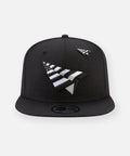 The Original Crown Old School Snapback Hat with Black Undervisor