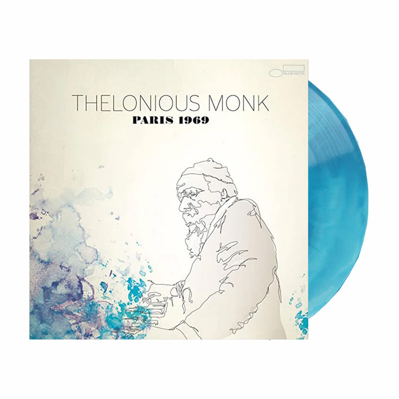Thelonious Monk "Paris 1969" 2XLP (Light Blue Galaxy Vinyl) - August Shop