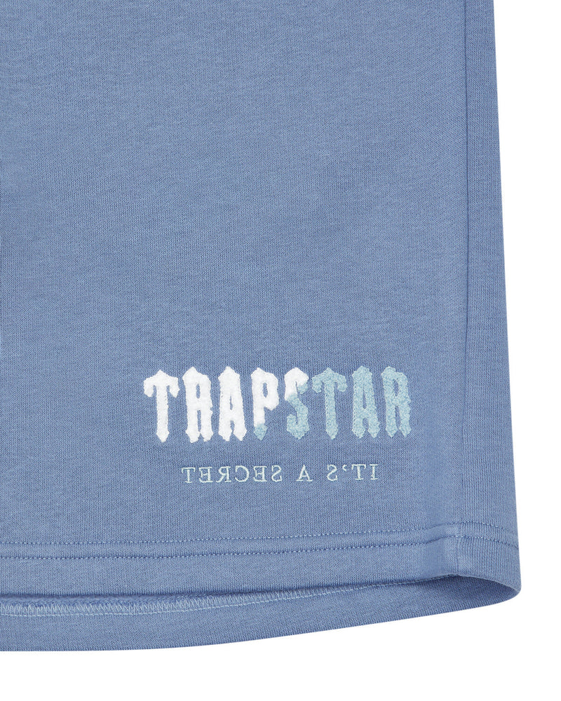 Trapstar Chenille Decoded Short Set - Blue