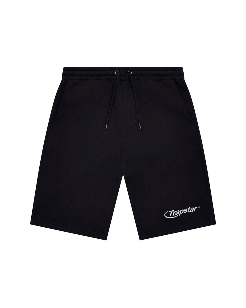 Trapstar Hyperdrive Crewneck Short Set - Black