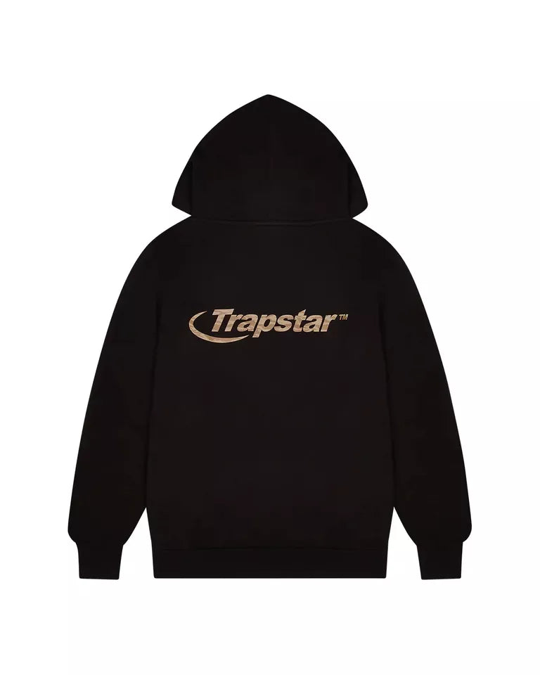 Trapstar Hyperdrive T Hoodie - Black/Camo