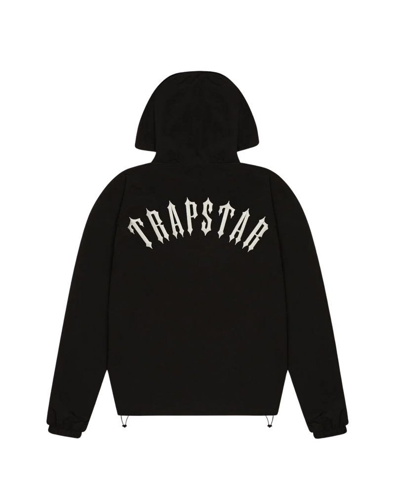 Trapstar Irongate Arch Windbreaker Black/Grey