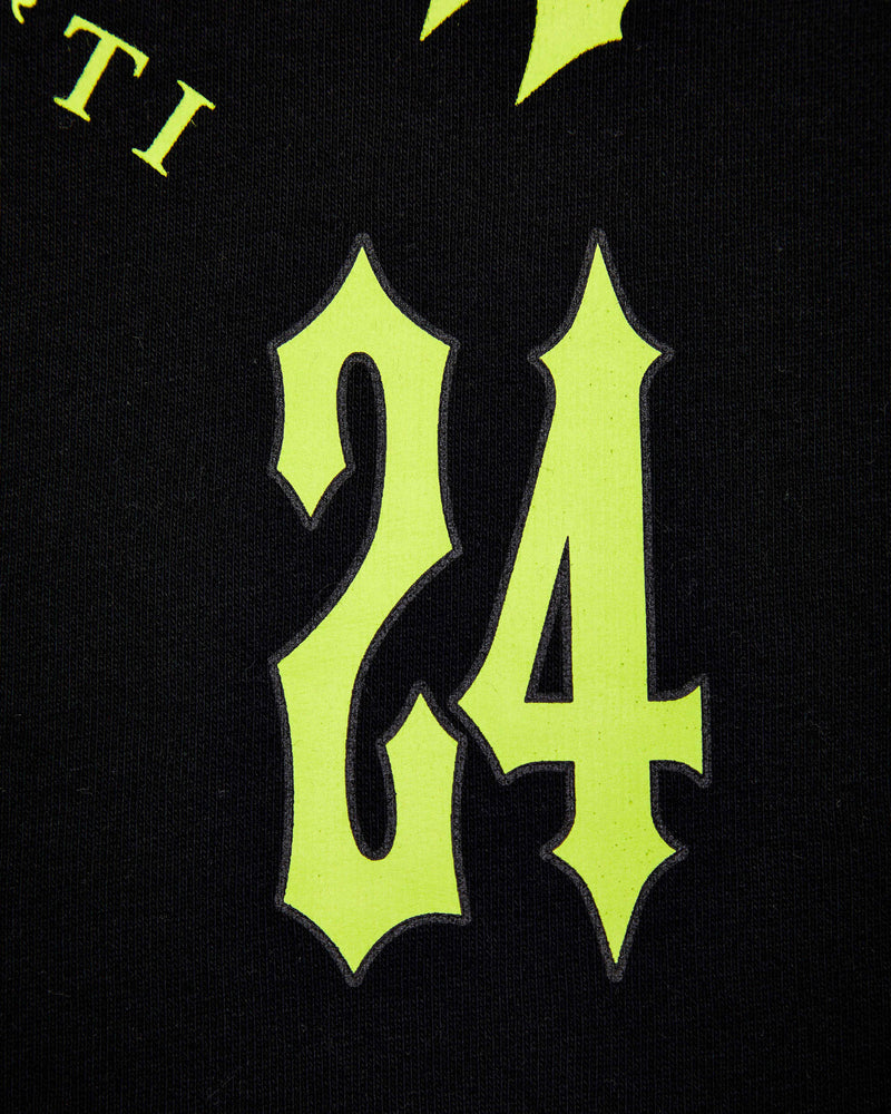 Trapstar Irongate Split Arch Short Set - Black/Slime