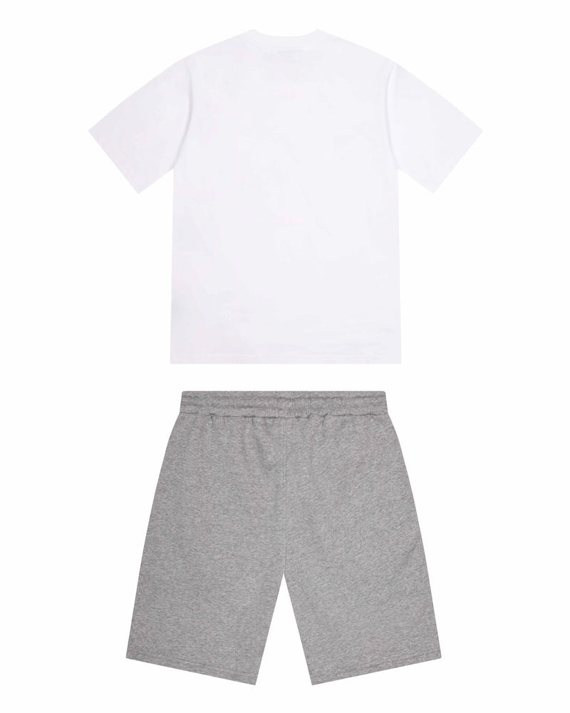 Trapstar Irongate Split Arch Short Set - White/Blue