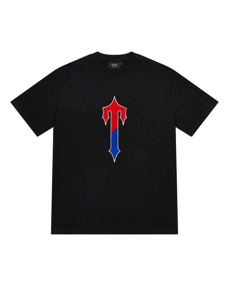 Trapstar Irongate T Short Set - Black/Red/Blue