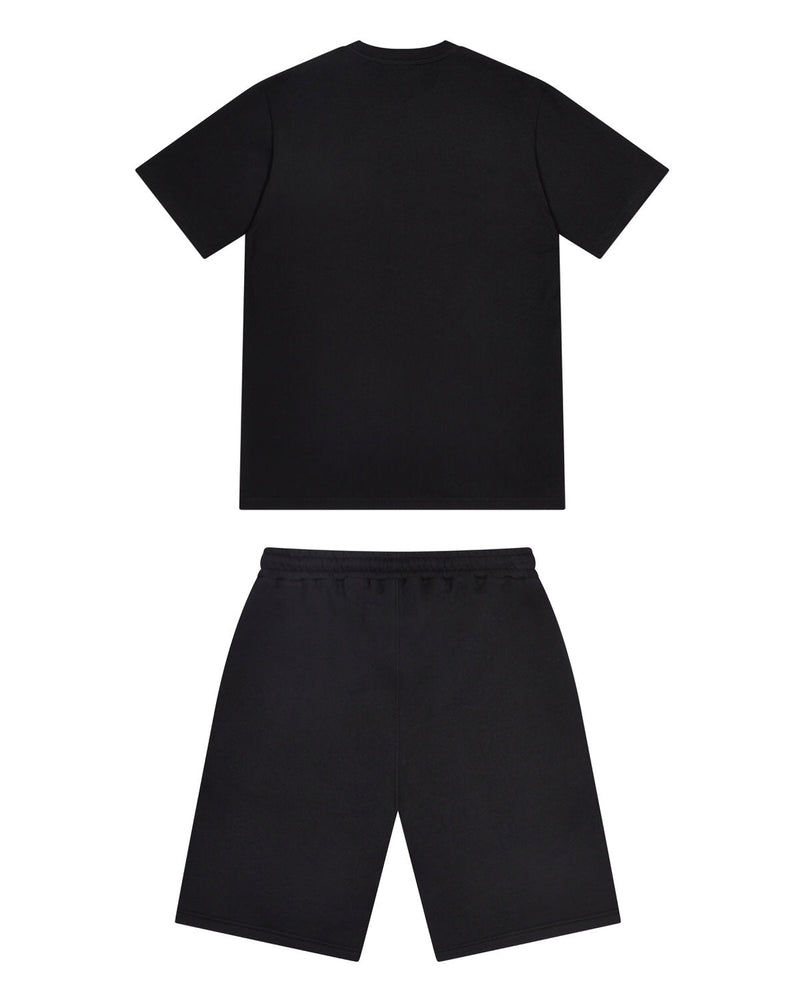 Trapstar Irongate T Short Set - Black/Red/Blue
