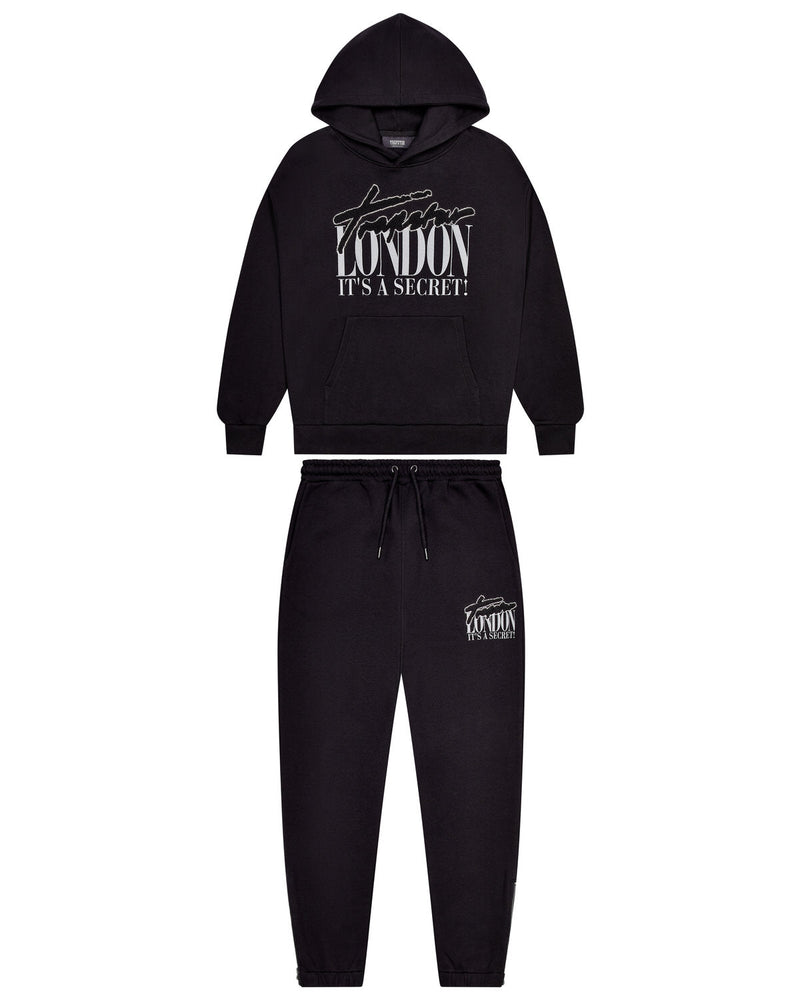 Trapstar Tracksuit - Black Crystal