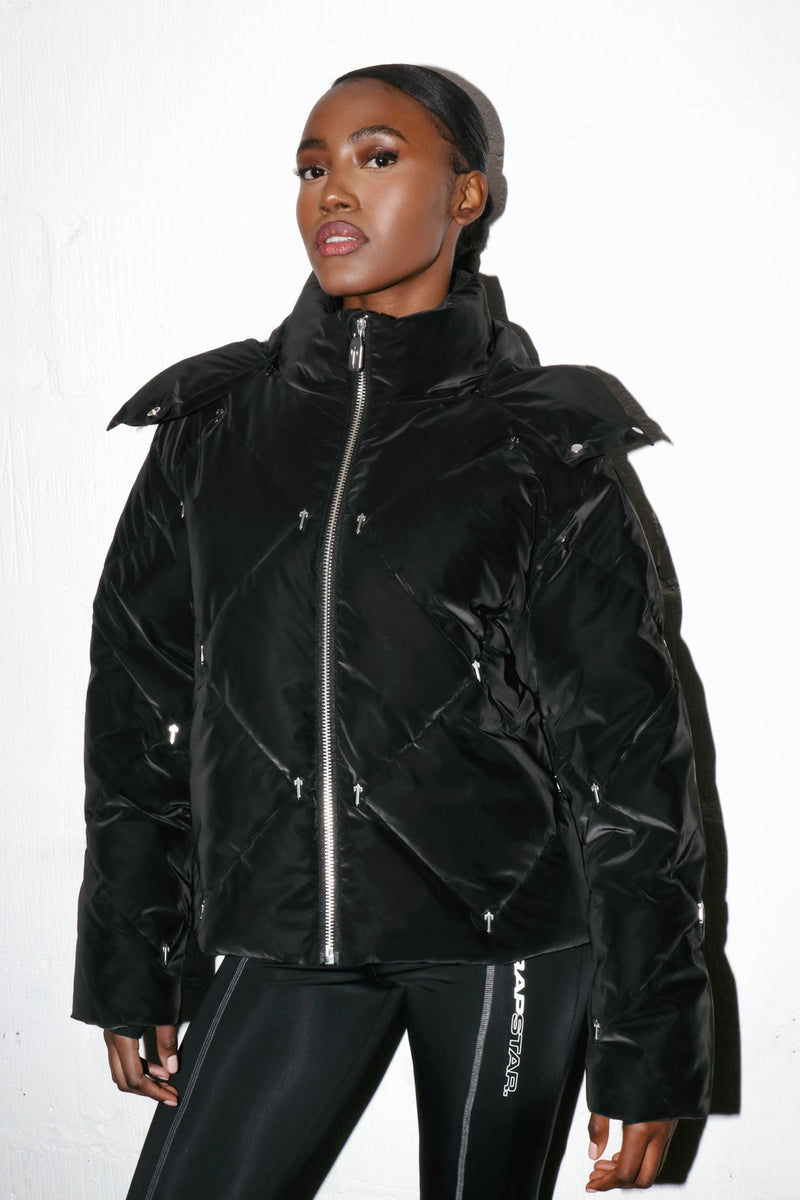 Trapstar Women's Chesterfield Irongate T Puffer - Matte Black