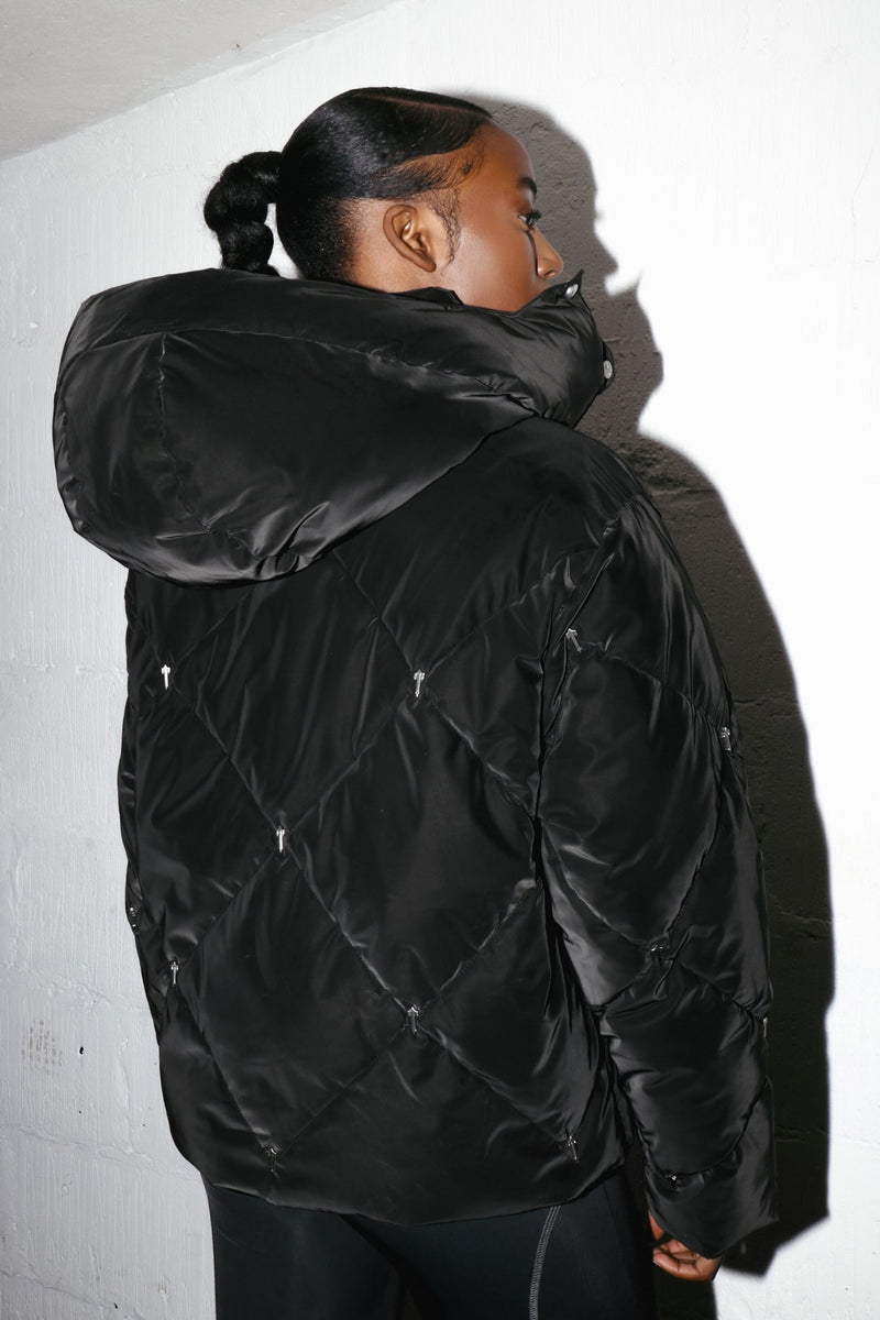 Trapstar Women's Chesterfield Irongate T Puffer - Matte Black