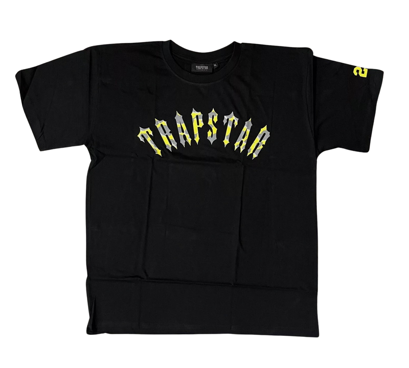 Trapstar x Central Cee Game Time Black/Yellow T-Shirt