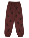 Unknown London Brown Rhinestone Joggers