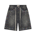 Vale Forever 'Rainstorm V2' Black Jean Shorts - Men's