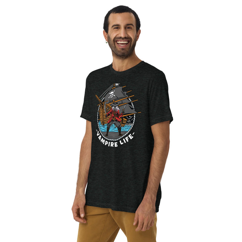 GBNY Charcoal-Black Triblend / XS Vamp Life X GBNY "Bay Of Pirates" T-shirt - Men's 8955956_6504