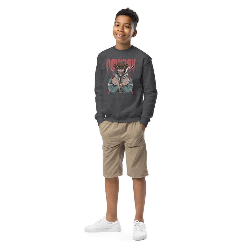GBNY Dark Heather / XS Vamp Life x GBNY Cowboy Sweatshirt - Kid's 6747779_16799