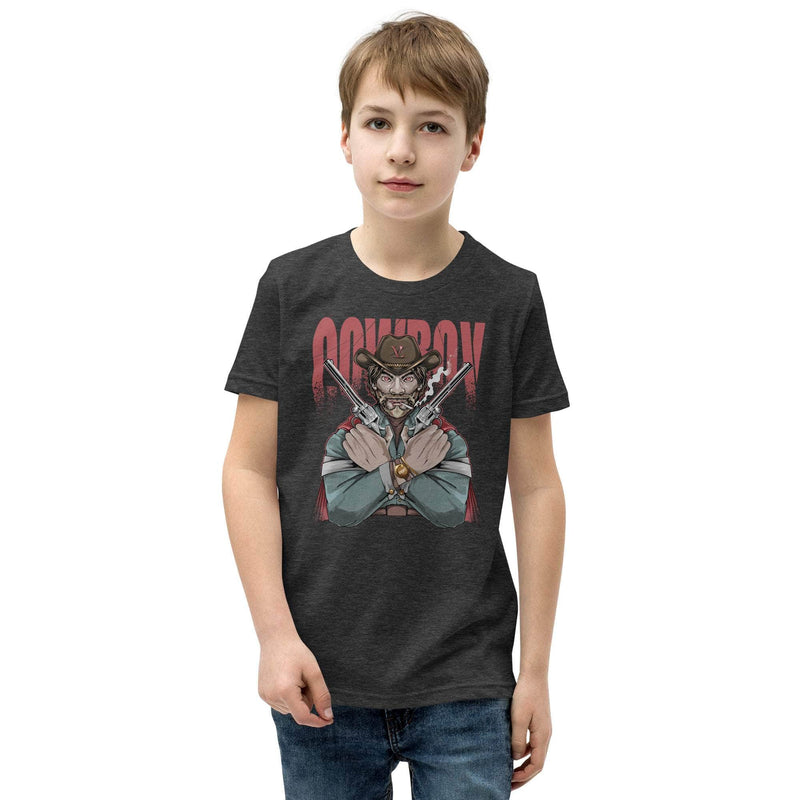 GBNY Dark Grey Heather / S Vamp Life x GBNY Cowboy T-Shirt - Kid's 6498458_11217
