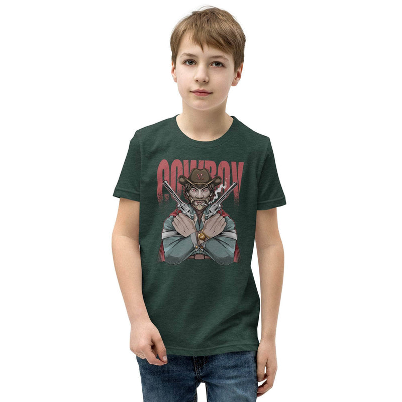 GBNY Heather Forest / S Vamp Life x GBNY Cowboy T-Shirt - Kid's 6498458_9595