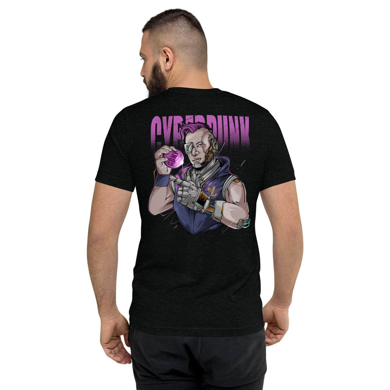 GBNY Solid Black Triblend / XS Vamp Life X GBNY "Cyber Punk" T-shirt - Men's 2655744_6584