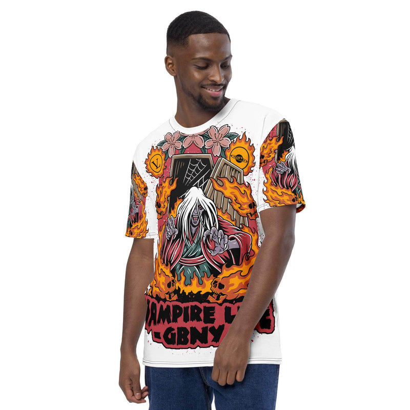 GBNY Vamp Life X GBNY "Fiery Vamp" All Over T-shirt - Men's