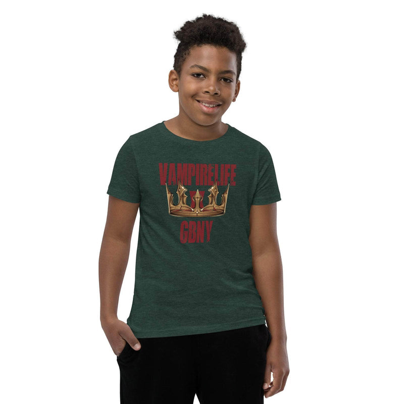 GBNY Heather Forest / S Vamp Life x GBNY Land To Empire T-Shirt - Kid's 4796398_9595