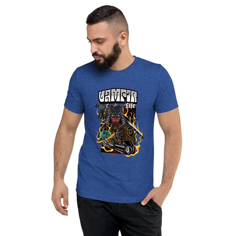 GBNY True Royal Triblend / XS Vamp Life x GBNY Samurai Warrior Tee - Men's 8424009_6600