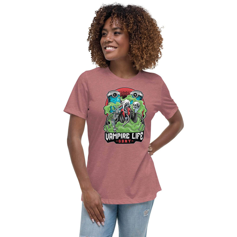 GBNY Heather Mauve / S Vamp Life x GBNY Venom T-Shirt - Women's 8589009_10205