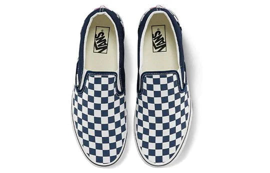 Vans FOOTWEAR Vans Classic Slip-On 'Checkerboard - Parisian Night' - Men's
