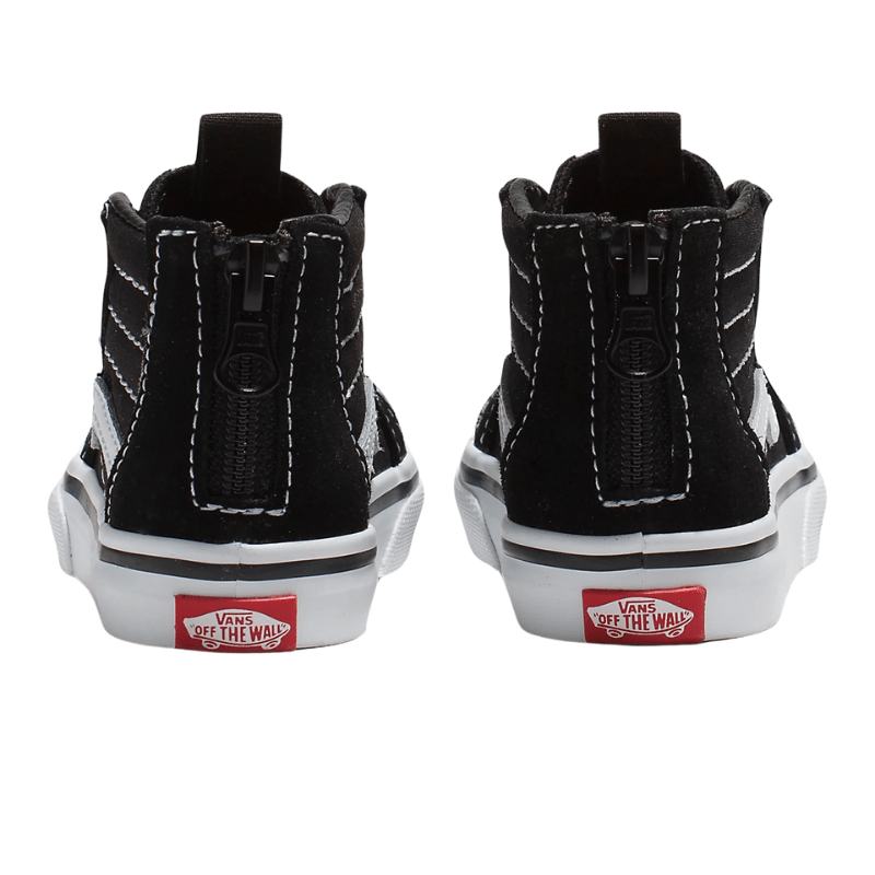Vans FOOTWEAR Vans Sk8-Hi Zip Shoe 'Black' - Toddler's