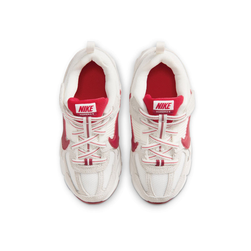 Vomero 5 SE "Sail Crimson University Red"- Youth Sneakers