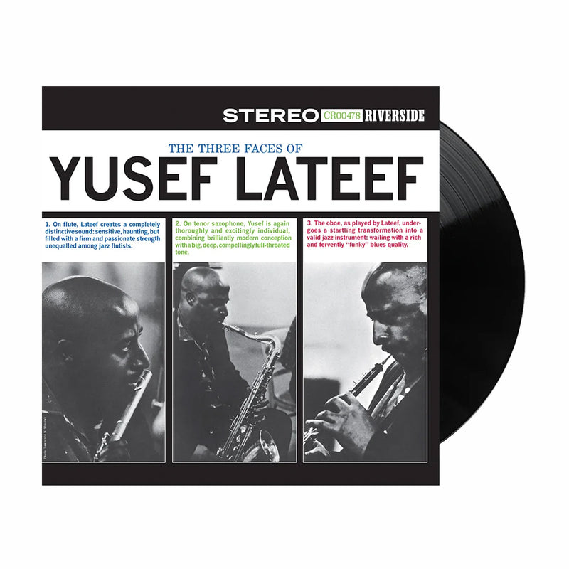 Yusef Lateef "The Three Faces Of Yusef Lateef" LP (Black Vinyl) - August Shop